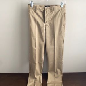 Lands end boys khaki dress pants
